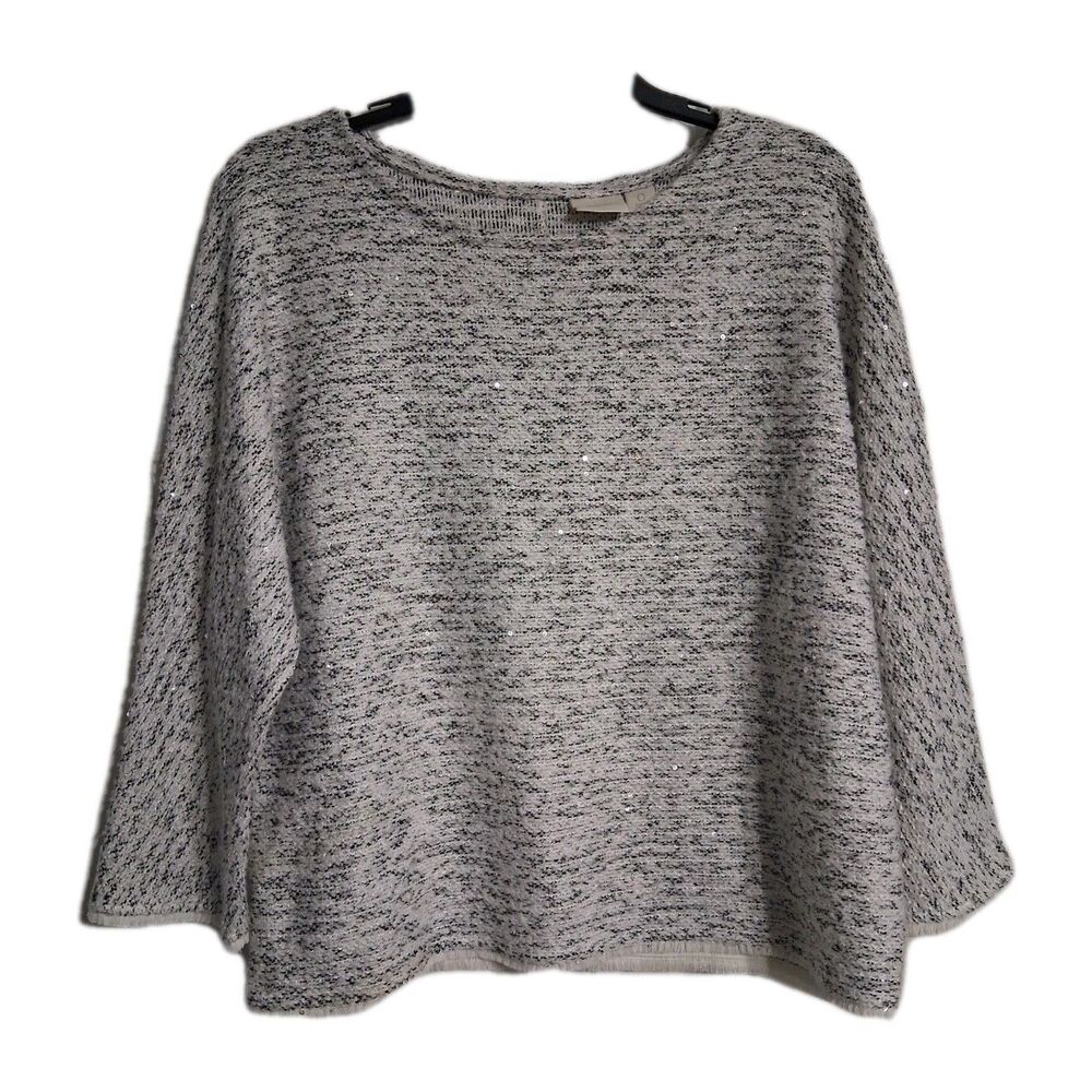 Women's Chico's Short Sequin Sweater Size 0 (4)